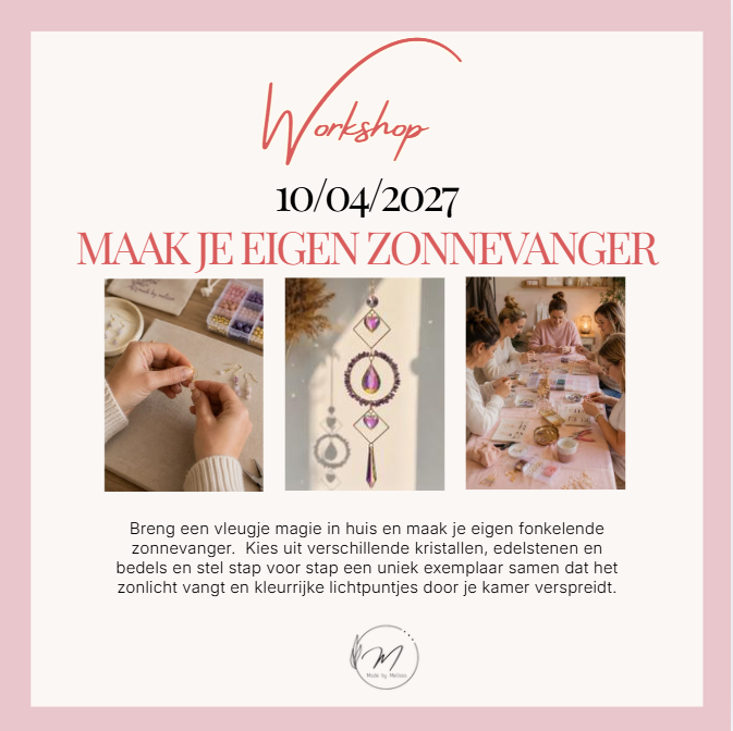 10/04/2027 Workshop Zonnevanger maken