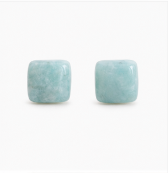 Maeve – Handgemaakte Amazoniet Oorstekers – Summer Solstice | Made by Melissa