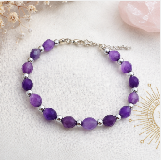 Ella - Amethist armband - Soul Stones