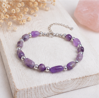 Norah - Amethist armband - Soul Sstones