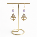 Arbor – Handgemaakte Amethist Oorbellen – Soul Stones | Made by Melissa