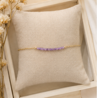Amethist - Handgemaakte Fijne Edelsteenarmband – Soul Stones