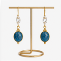 Elise – Handgemaakte Apatiet Oorbellen – Summer Solstice | Made by Melissa