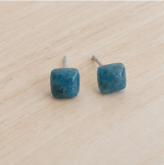Maeve – Handgemaakte Apatiet Oorstekers – Summer Solstice | Made by Melissa
