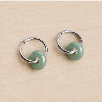 Aura – Handgemaakte Aventurijn Oorbellen – Soul Stones | Made by Melissa