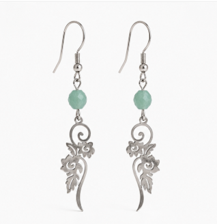 Willow – Handgemaakte Aventurijn Oorbellen – Soul Stones | Made by Melissa