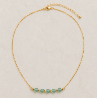 Aventurijn – Handgemaakte fijne edelsteenketting – Soul Stones