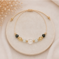 Boogschutter Zodiac Armband – Topaas, Citrien, Bergkristal & Obsidiaan