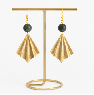 Olivia – Handgemaakte Canadese Jade Oorbellen – Winter Solstice | Made by Melissa