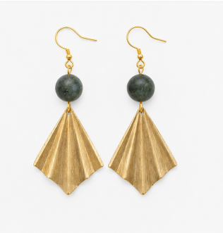 Olivia – Handgemaakte Canadese Jade Oorbellen – Winter Solstice | Made by Melissa
