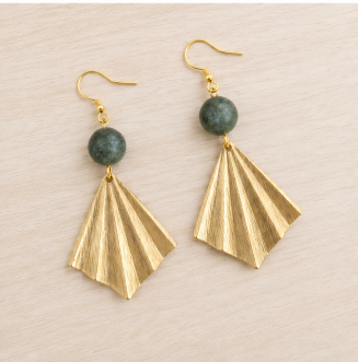 Olivia – Handgemaakte Canadese Jade Oorbellen – Winter Solstice | Made by Melissa