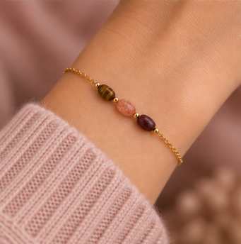 Confidence &  Courage intentie armband