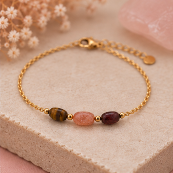 Confidence &  Courage intentie armband