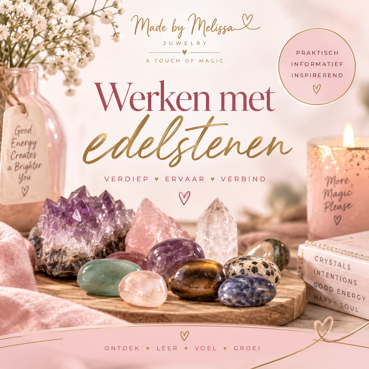 Workshopbundel edelstenen | 19 maart & 9 april 2027