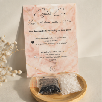 Crystal Care Set – Edelstenen voor het ontladen &amp; opladen van je juwelen