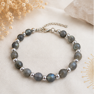 Ella - Labradoriet armband - Soul Stones