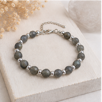 Ella - Labradoriet armband - Soul Stones