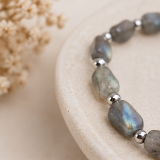Norah - Labradoriet armband - Soul Stones