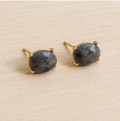 Lola – Handgemaakte Labradoriet Oorbellen – Soul Stones | Made by Melissa