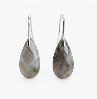 Luna – Handgemaakte Labradoriet Oorbellen – Soul Stones | Made by Melissa