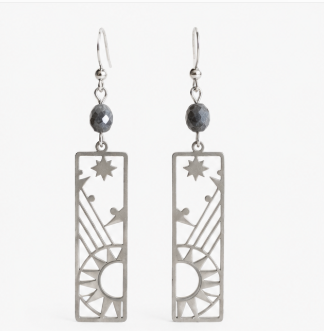 Nebula – Handgemaakte Labradoriet Oorbellen – Soul Stones | Made by Melissa
