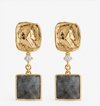 Nova – Handgemaakte Labradoriet Oorbellen – Soul Stones | Made by Melissa