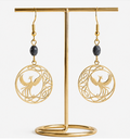 Phoenix – Handgemaakte Labradoriet Oorbellen – Soul Stones | Made by Melissa