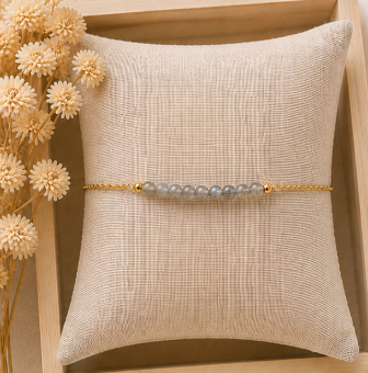 Labradoriet - Handgemaakte Fijne Edelsteenarmband – Soul Stones
