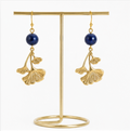 Ginka – Handgemaakte Lapis Lazuli Oorbellen – Winter Solstice | Made by Melissa