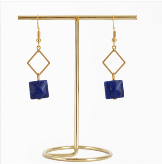 Idril – Handgemaakte Lapis Lazuli Oorbellen – Winter Solstice | Made by Melissa