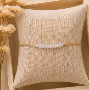Maansteen - Handgemaakte Fijne Edelsteenarmband – Wild Spirit