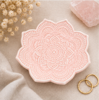 Roze Mandala Sieradenschaaltje