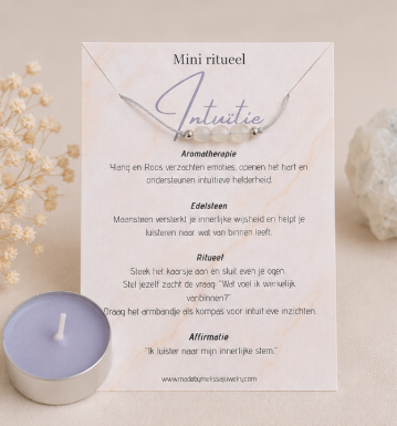 Mini Ritueel Intuïtie – Maansteen & Aromatherapie