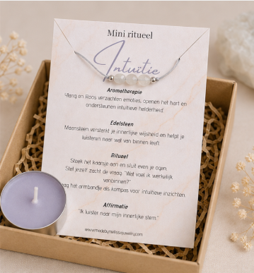 Mini Ritueel Intuïtie – Maansteen & Aromatherapie