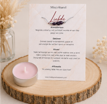 Mini Ritueel Liefde – Granaat & Aromatherapie