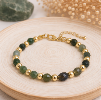 Ella - Mosagaat armband - Wild Spirit