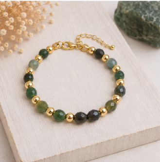 Ella - Mosagaat armband - Wild Spirit