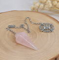 Inner Compass Pendel – Rozenkwarts