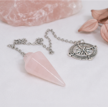 Inner Compass Pendel – Rozenkwarts