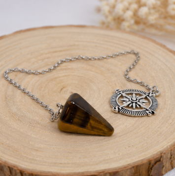 Inner Compass Pendel – Tijgeroog