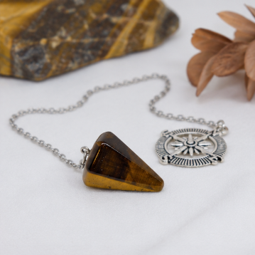 Inner Compass Pendel – Tijgeroog