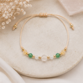 Ram Zodiac Armband – Aquamarijn, Aventurijn, Citrien & Bergkristal