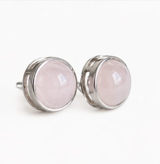 Myrrah – Handgemaakte Rozenkwarts Oorbellen – Soul Stones | Made by Melissa