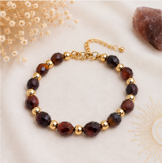 Ella - Tijgeroog armband - Wild Spirit