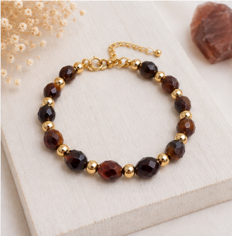 Ella - Tijgeroog armband - Wild Spirit