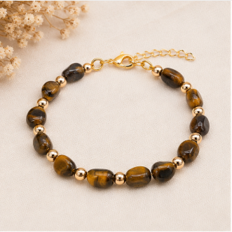 Norah - Tijgeroog armband - Wild Spirit