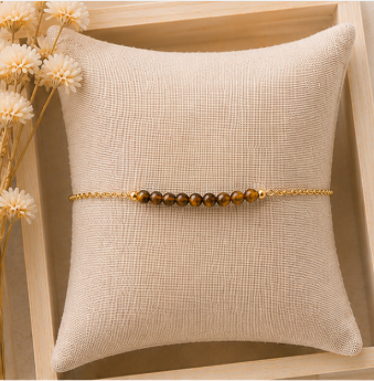 Tijgeroog - Handgemaakte Fijne Edelsteenarmband – Wild Spirit