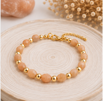 Ella - Zonnesteen armband - Wild Spirit
