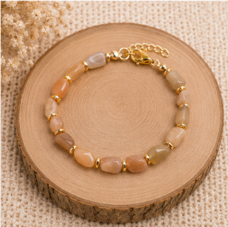Norah - Zonnesteen armband - Wild Spirit
