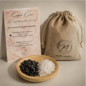 Crystal Care Set – Edelstenen voor het ontladen &amp; opladen van je juwelen